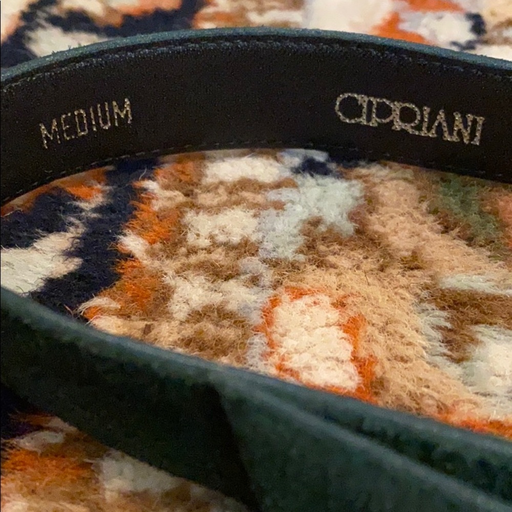 Vintage suede belt by Cipriani - Picture 3 of 7
